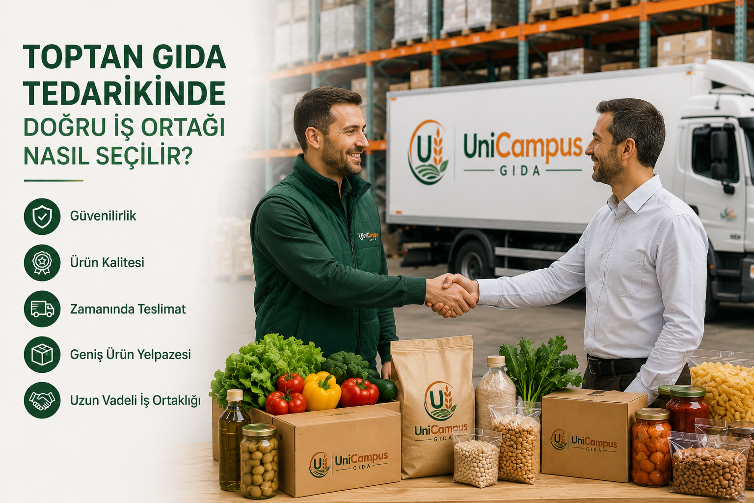 Toptan Gıda Tedarikinde Doğru İş Ortağı Nasıl Seçilir?